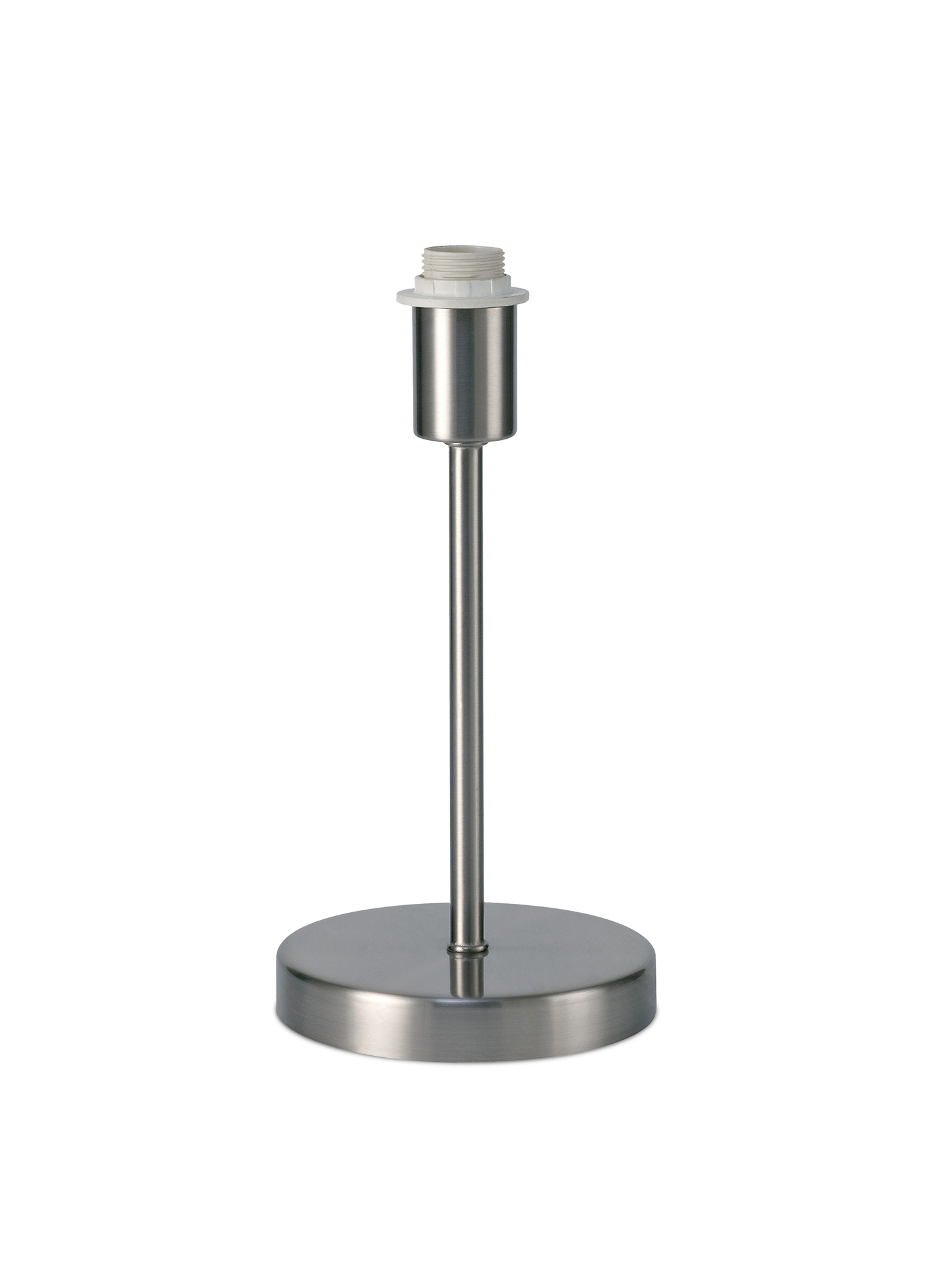 D0365  Cedar 25.5cm 1 Light Table Lamp Satin Nickel